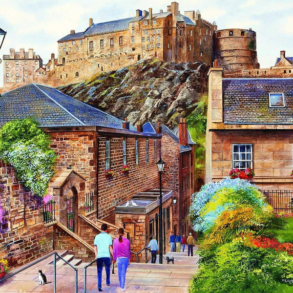 Gibsons Edinburgh - The Vennel Jigsaw Puzzle (1000 Pieces)