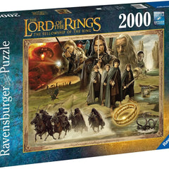 Ravensburger Lord of the Rings, The Fellowship of the Ring Jigsaw Puzzle (2000 Puzzles)