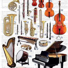 Eurographics Instruments of the Orchestra Jigsaw Puzzle (1000 Pieces)