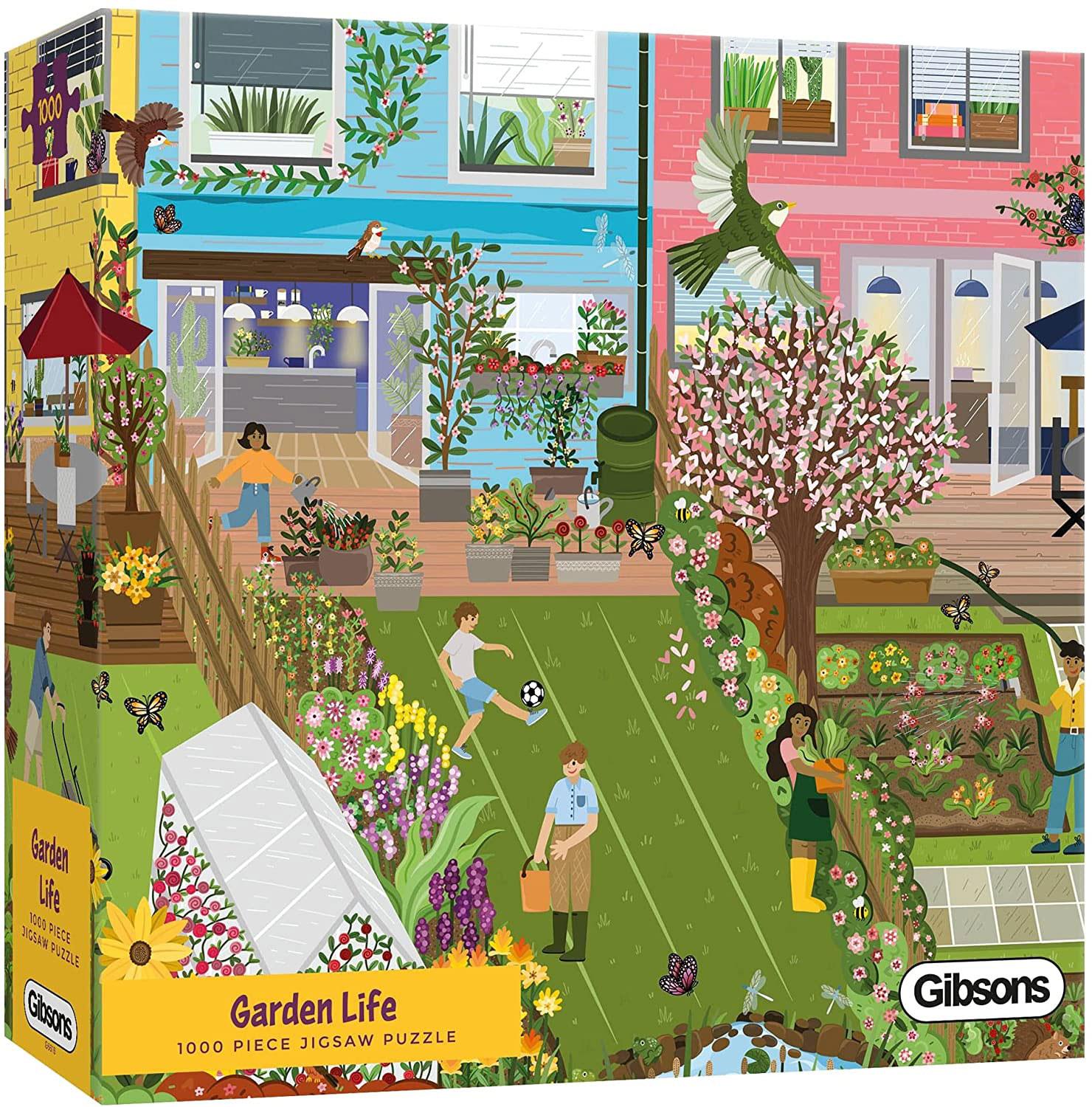 Gibsons Garden Life Jigsaw Puzzle (1000 Pieces)