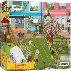 Gibsons Garden Life Jigsaw Puzzle (1000 Pieces)