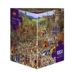 Heye Triangular Bunny Battles, Ruyer Jigsaw Puzzle(1000 Pieces)