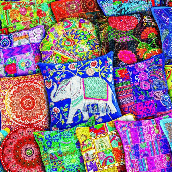 Eurographics Indian Pillows Jigsaw Puzzle (1000 Pieces)