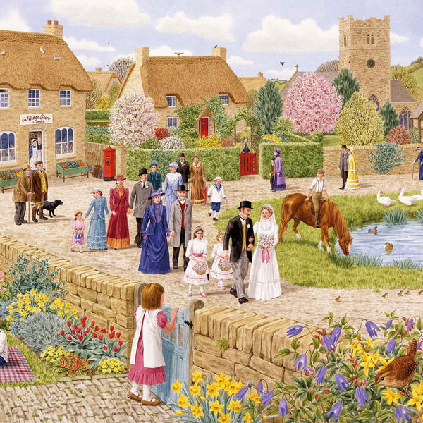 Village Wedding - Sarah Adams Jigsaw Puzzle (1000 Pieces)