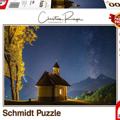 Schmidt Lockstein Milky Way, Christian Ringer Jigsaw Puzzle (1000 Pieces) - DAMAGED