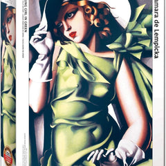 Eurographics Young Girl in Green, Lempicka Jigsaw Puzzle (1000 Pieces)