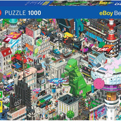 Heye Berlin Quest eBoy Pixorama Jigsaw Puzzle (1000 Pieces)