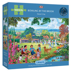 Gibsons Bowling by the Brook Jigsaw Puzzle (100 XXL Pieces Pieces)