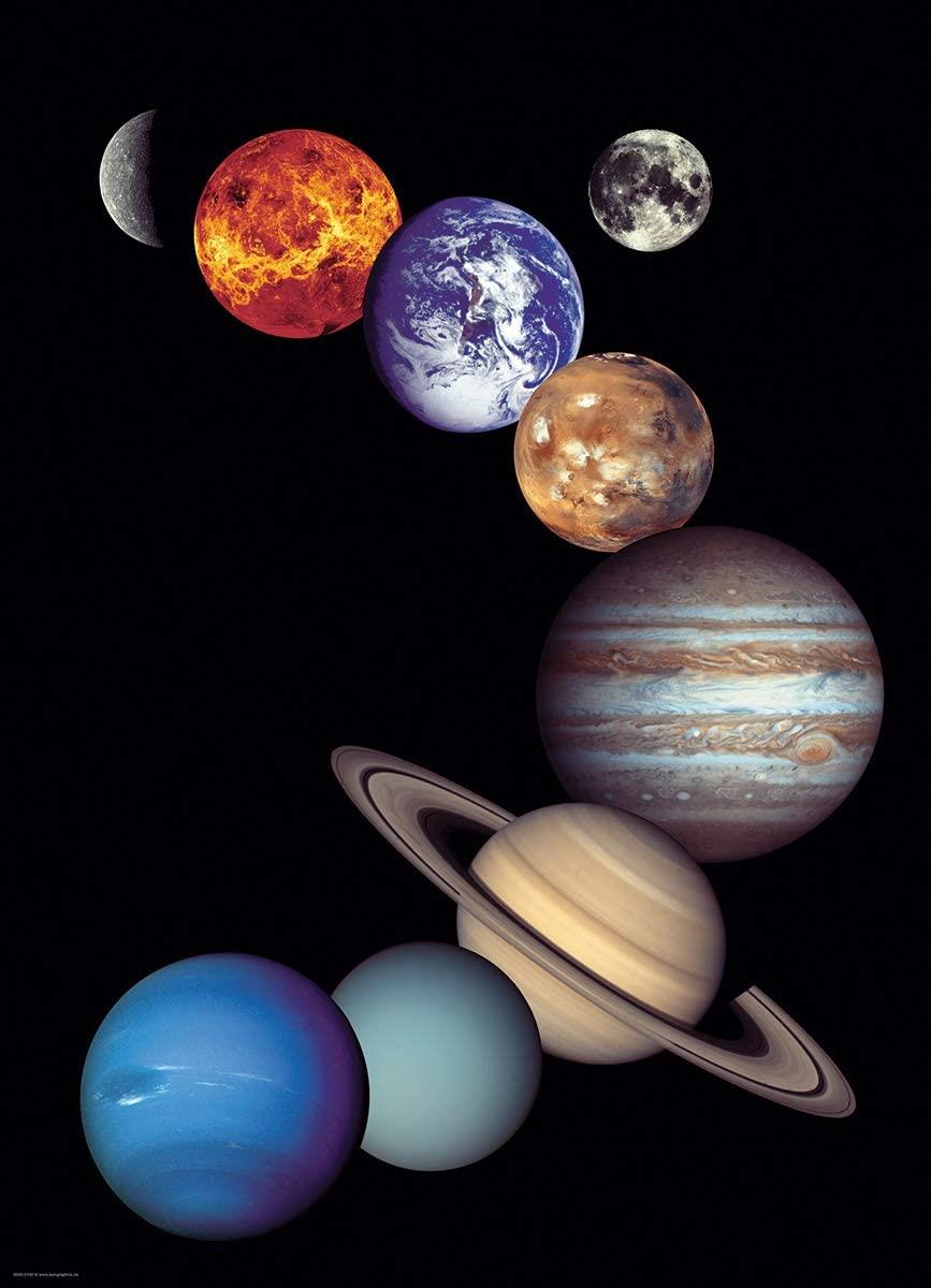 Eurographics NASA The Solar System Jigsaw Puzzle (1000 Pieces)