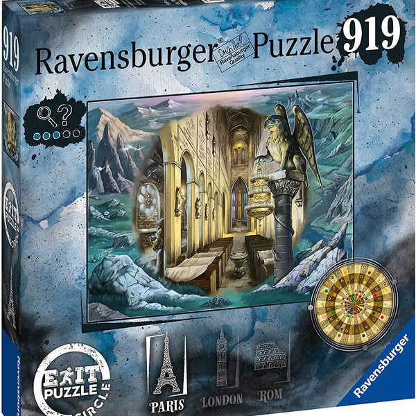 Ravensburger Exit the Circle - Paris Circular Jigsaw Puzzle (919 Pieces)