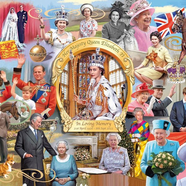 Gibsons Queen Elizabeth II Jigsaw Puzzle (1000 Pieces)