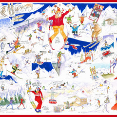 Skiing - Tim Bulmer Jigsaw Puzzle (1000 Pieces)