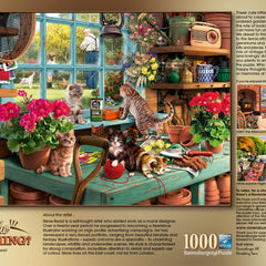Ravensburger Is He Watching? Jigsaw Puzzle (1000 Pieces)