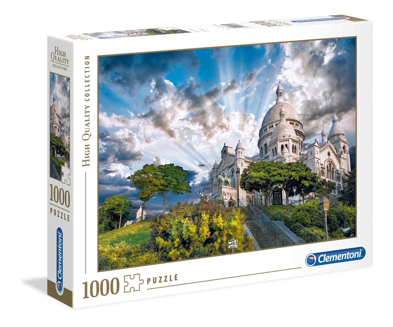 Clementoni Montmartre High Quality Jigsaw Puzzle (1000 Pieces)