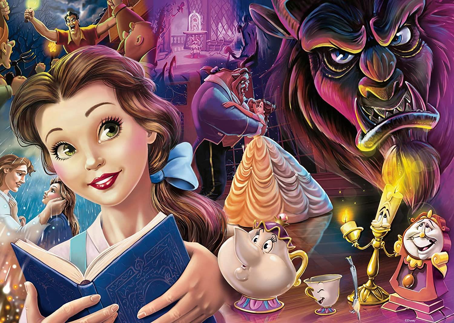 Ravensburger Disney Princess Heroines No.2 Beauty & The Beast Jigsaw Puzzle (1000 Pieces)