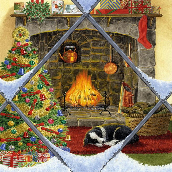Puppy Dreams At Christmas Jigsaw Puzzle (1000 Pieces)