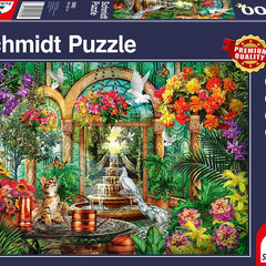Schmidt Animals in the Atrium Jigsaw Puzzle (2000 Pieces)