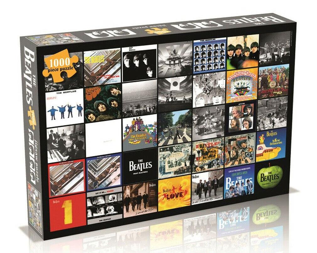 Beatles Album Covers Collage Jigsaw Puzzle (1000 Pieces)