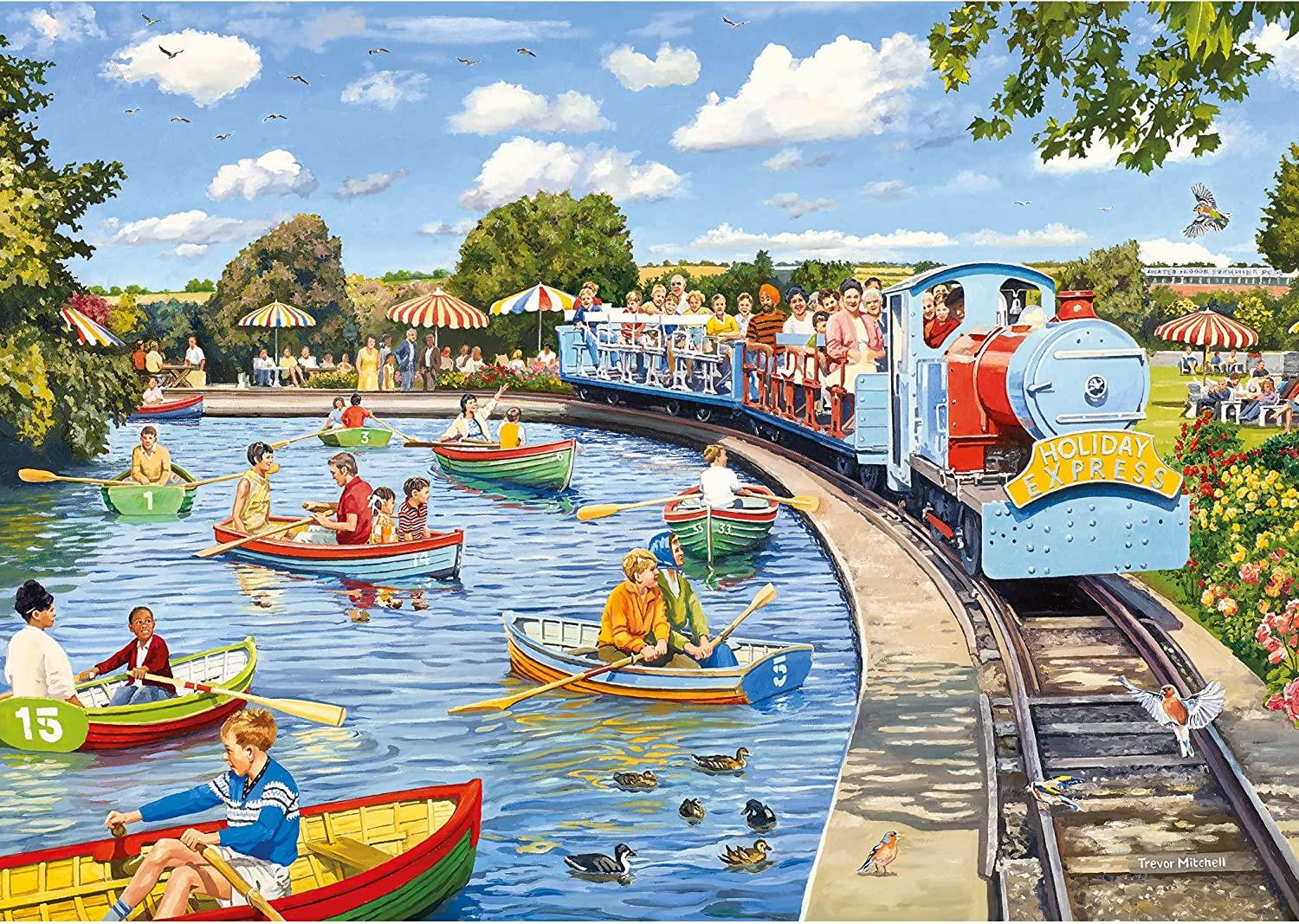 Gibsons The Boating Lake Jigsaw Puzzle (1000 Pieces)