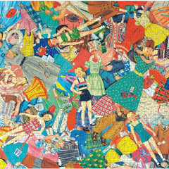 Galison Vintage Paper Dolls Jigsaw Puzzle (1000 Pieces)