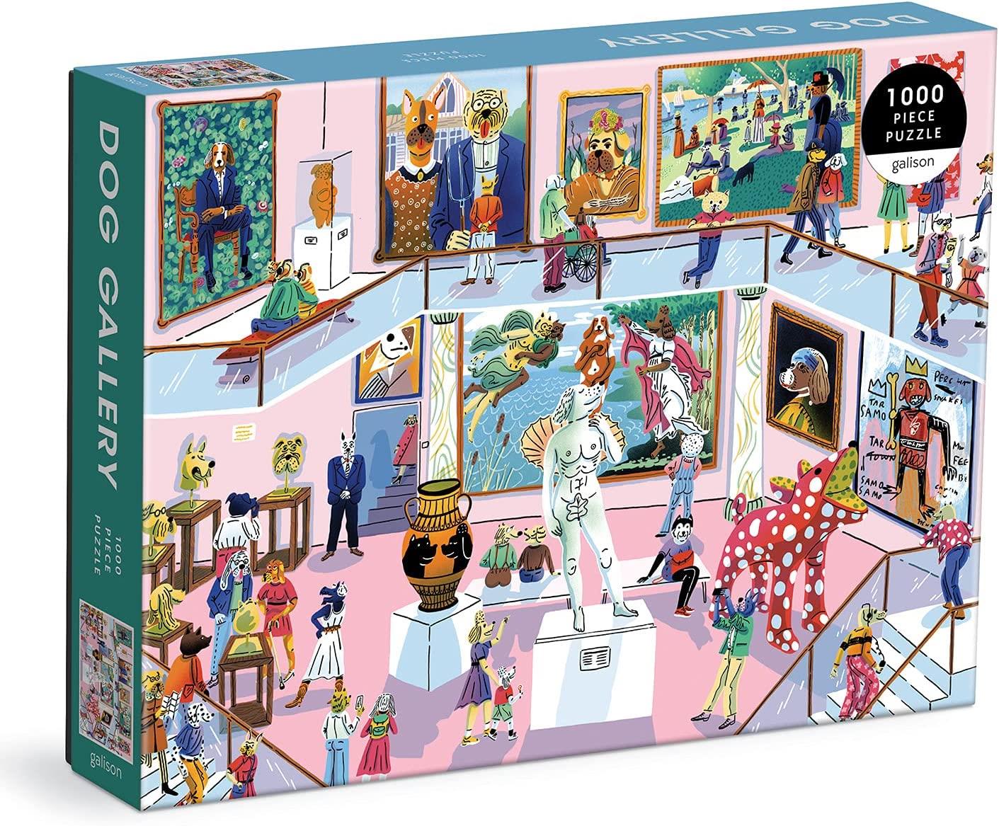 Galison Dog Gallery Jigsaw Puzzle (1000 Pieces) PDK