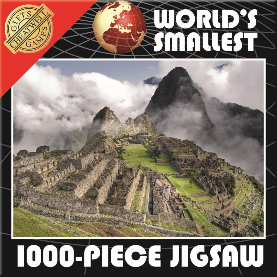 World's Smallest 1000 Piece Jigsaw Puzzle - Machu Pichu (1000 Pieces)
