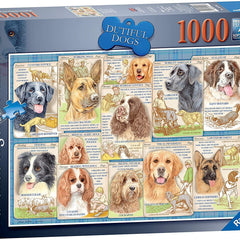 Ravensburger Dutiful Dogs Jgsaw Puzzle (1000 Pieces)