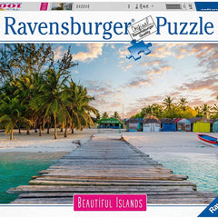 Ravensburger Caribbean Island, Beautiful Islands Jigsaw Puzzle (1000 Pieces)