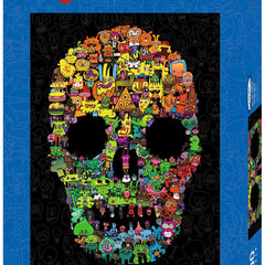 Heye Doodle Skull Jigsaw Puzzle (1000 Pieces)