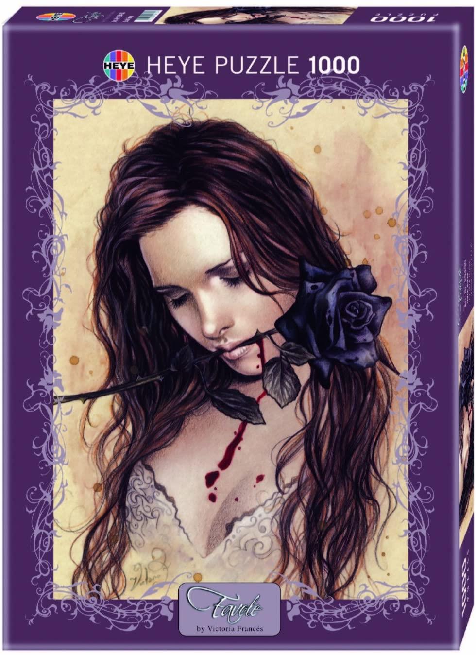 Heye Dark Rose Jigsaw Puzzle (1000 Pieces)