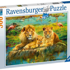 Ravensburger Lions of the Savannah Jigsaw Puzzle (500 Pieces)