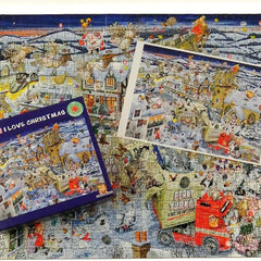 I Love Christmas, Mike Jupp Jigsaw Puzzle (1000 Pieces)