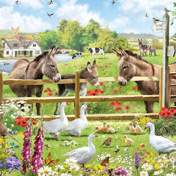Otter House Meadow View Jigsaw Puzzle (500 Pieces)