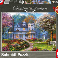 Schmidt Dominic Davison Victorian Mansion Jigsaw Puzzle (1000 pieces)