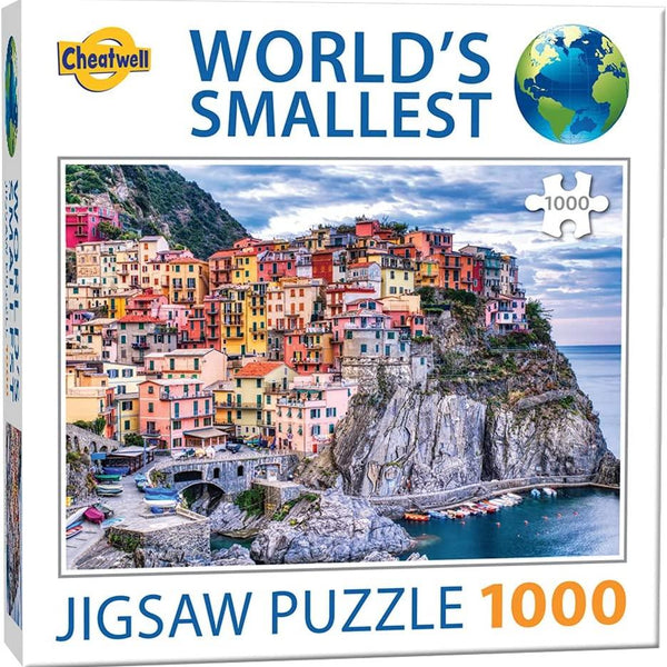 World's Smallest Jigsaw Puzzle - Manarola (1000 Pieces)