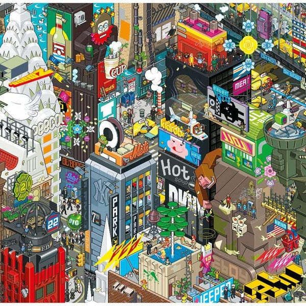 Heye New York Quest eBoy Pixorama Jigsaw Puzzle (1000 Pieces)