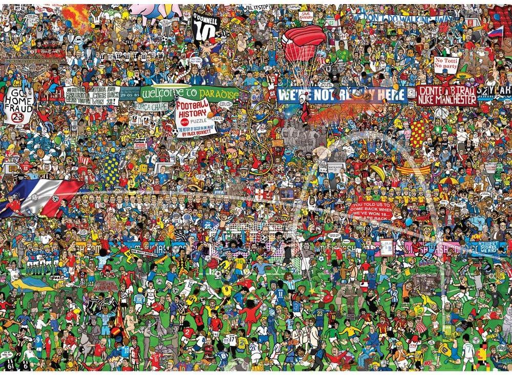 Heye Football History Jigsaw Puzzle (3000 Pieces)