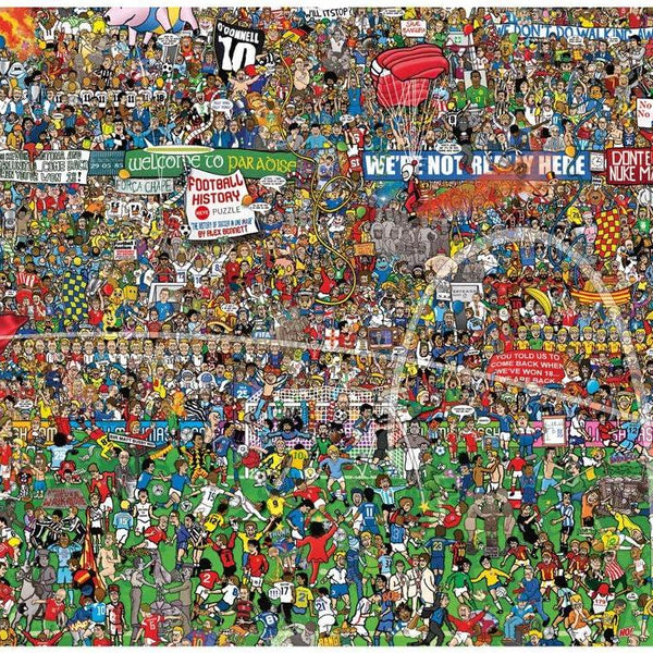 Heye Football History Jigsaw Puzzle (3000 Pieces)
