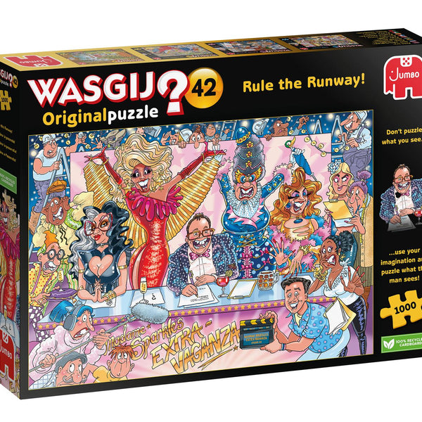 Wasgij Original 42 Rule the Runway! Jigsaw Puzzle (1000 Pieces)