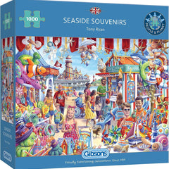 Gibsons Seaside Souvenirs Jigsaw Puzzle (1000 Pieces)