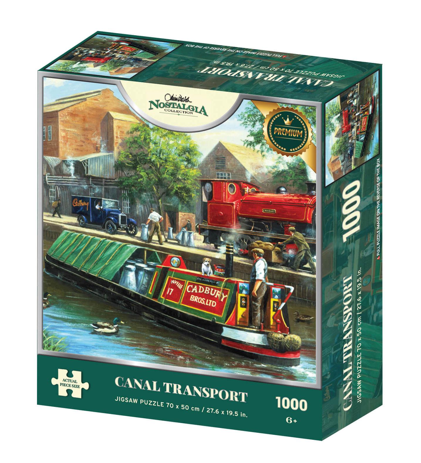 Canal Transport, Kevin Walsh Jigsaw Puzzle (1000 Pieces)