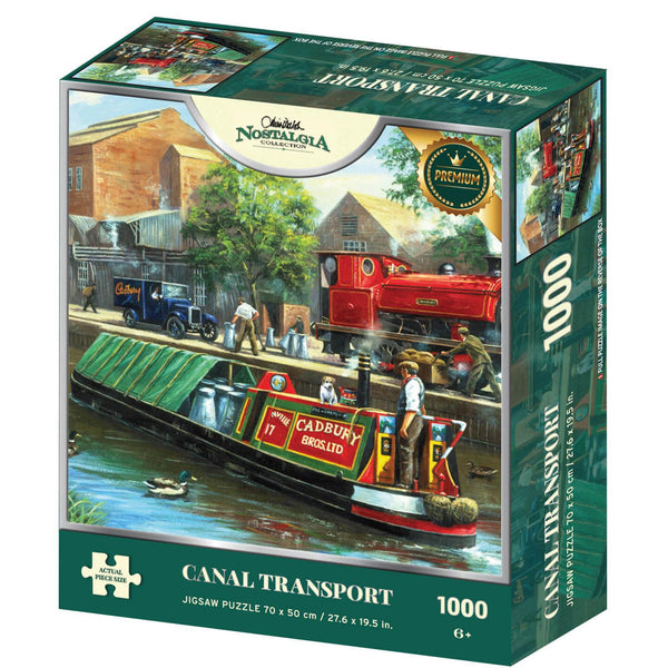 Canal Transport, Kevin Walsh Jigsaw Puzzle (1000 Pieces)