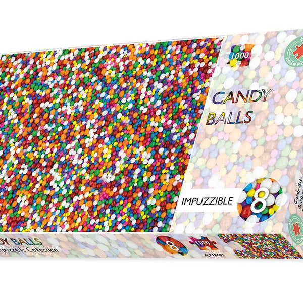 Candy Balls  - Impuzzible No.8 - Jigsaw puzzle (1000 Pieces)