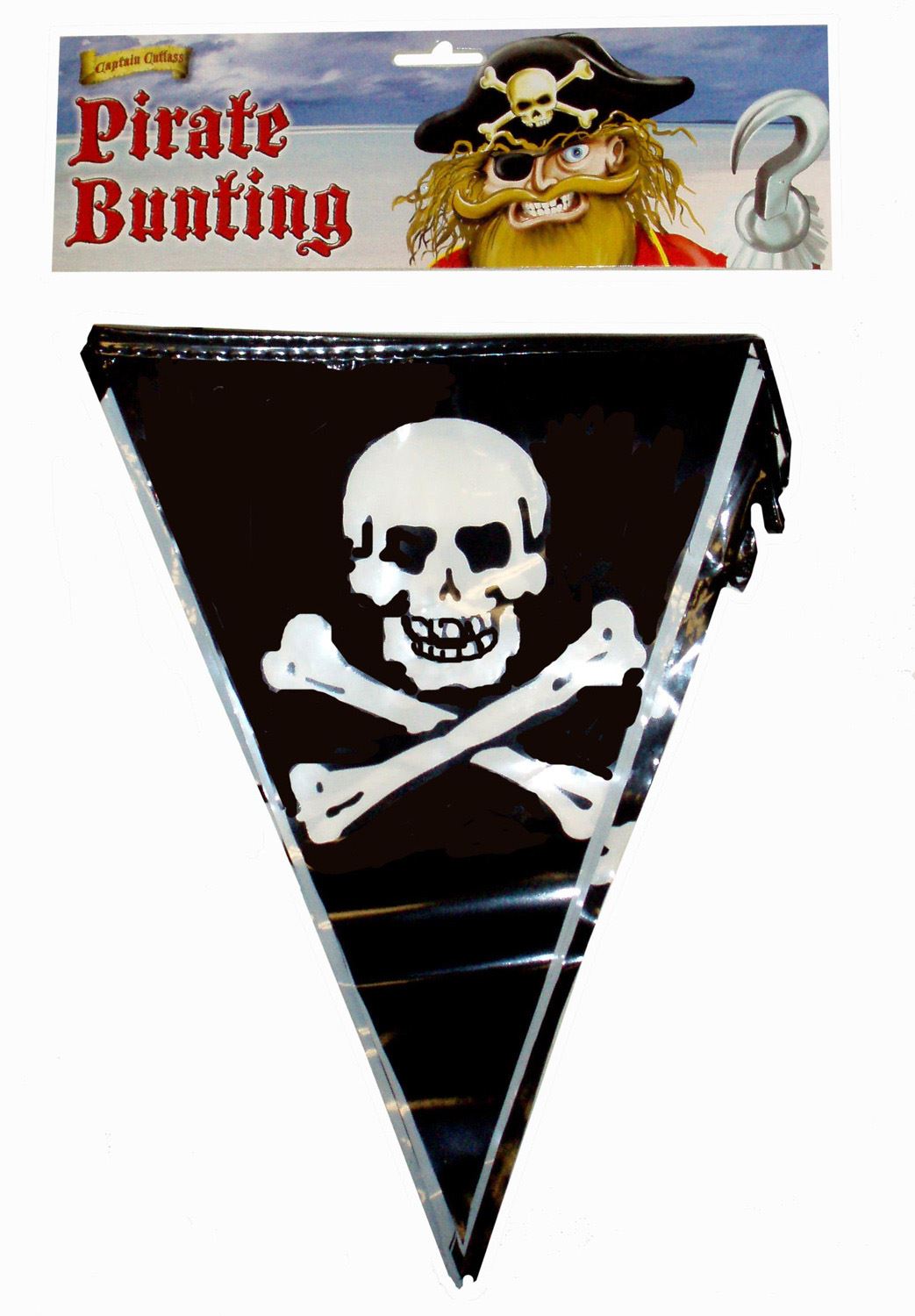 Pack of 12 Pirate Bunting 3.6m - F30 363