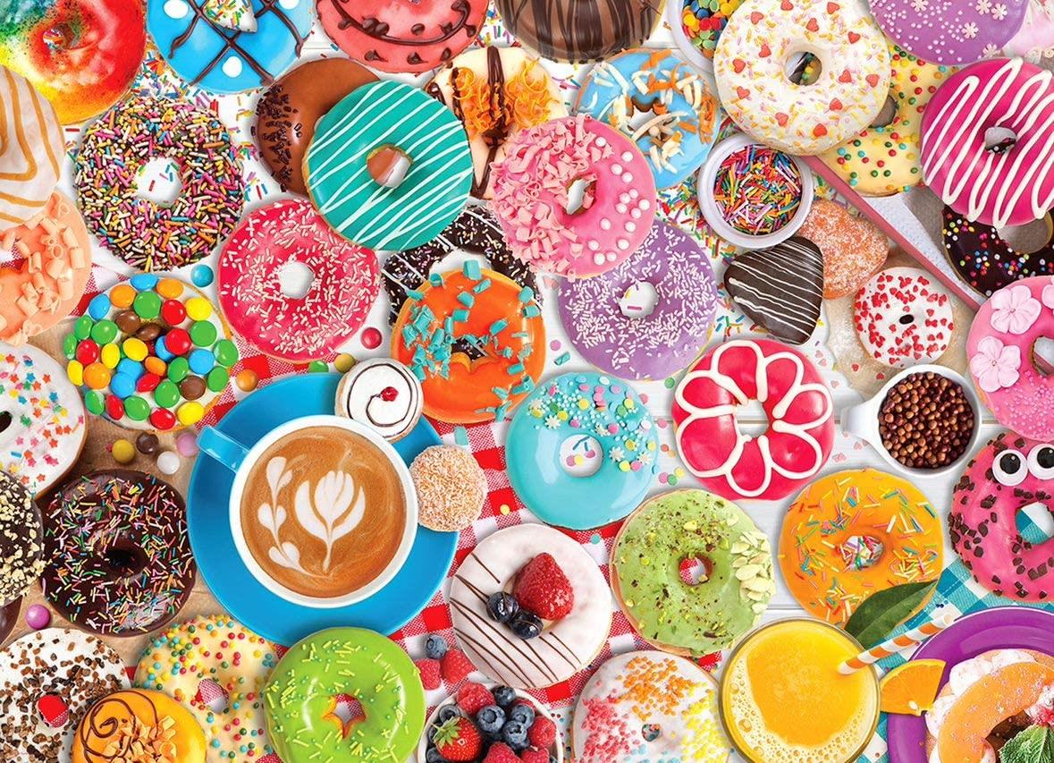 Eurographics Donut Party Jigsaw Puzzle (1000 Pieces)