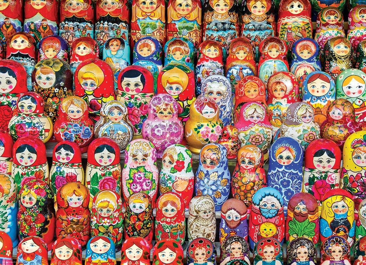 Eurographics Russian Matryoshka Dolls Jigsaw Puzzle (1000 Pieces)