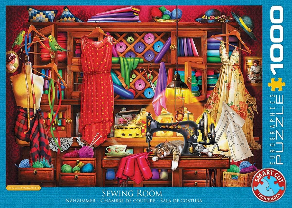 Eurographics Sewing Room Jigsaw Puzzle (1000 Pieces)