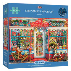 Gibsons Christmas Emporium Jigsaw Puzzle (1000 Pieces)