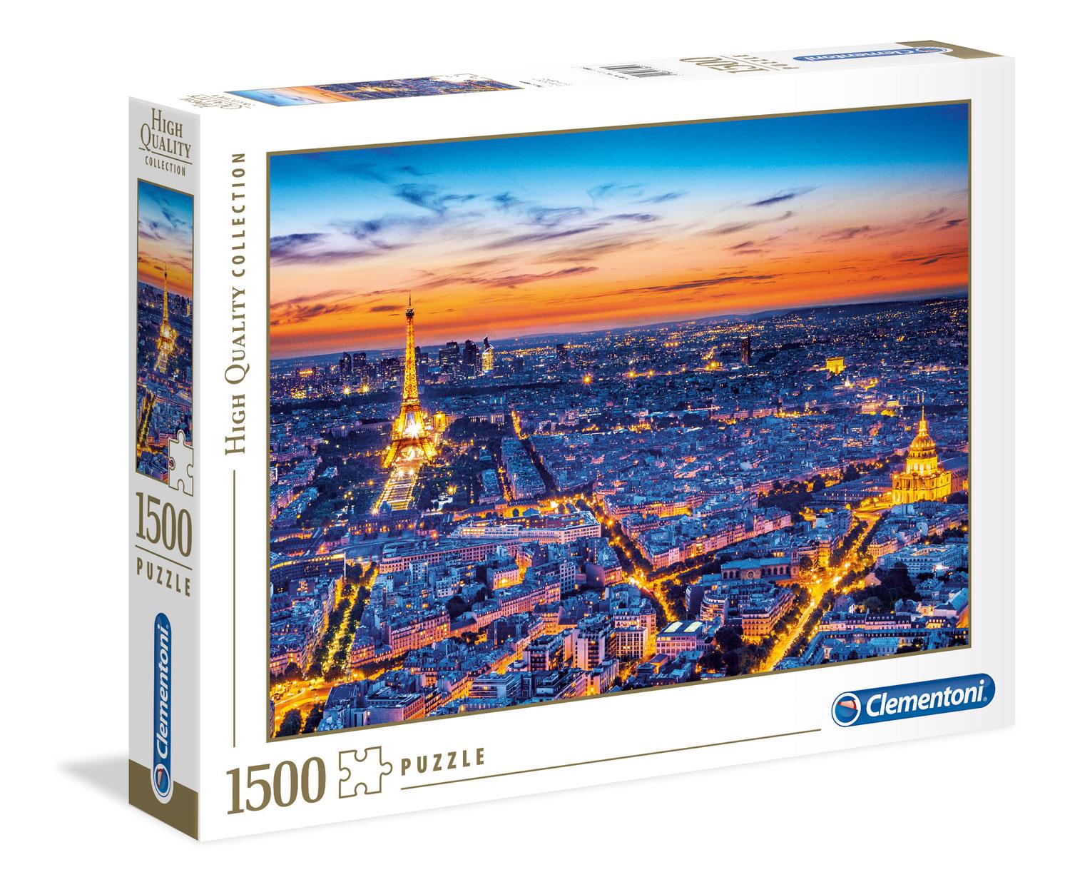 Clementoni Paris View  High Quality Jigsaw Puzzle (1500 Pieces)