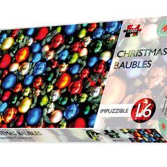 Christmas Baubles - Impuzzible No.16 -   Jigsaw Puzzle (1000 Pieces)